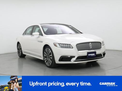 White 2019 Lincoln Continental Reserve