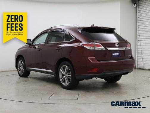Burgundy 2015 Lexus RX 350