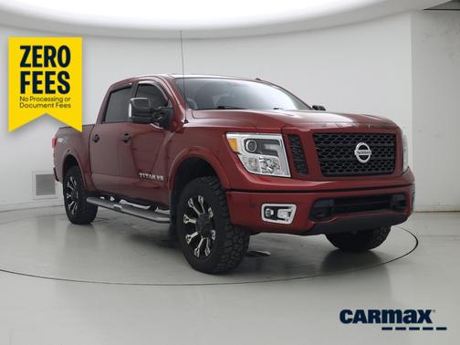 Red 2019 Nissan Titan PRO-4X