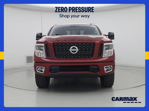 Red 2019 Nissan Titan PRO-4X