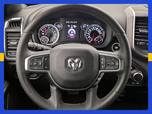 White 2025 RAM 1500 Bighorn