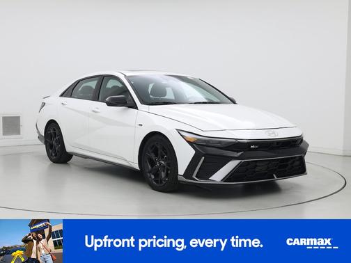 White 2024 Hyundai ELANTRA N Line