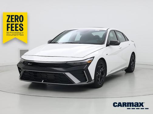 White 2024 Hyundai ELANTRA N Line