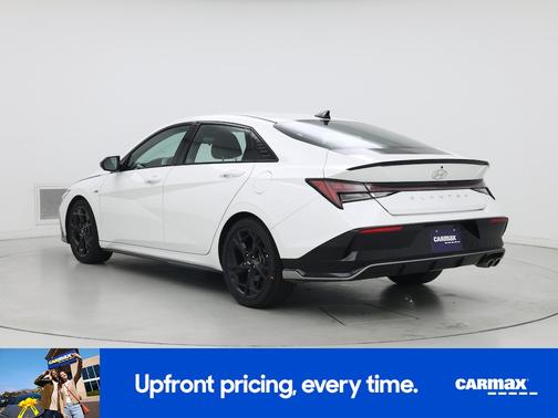 White 2024 Hyundai ELANTRA N Line