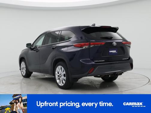 Blue 2020 Toyota Highlander Limited