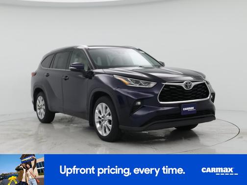 Blue 2020 Toyota Highlander Limited