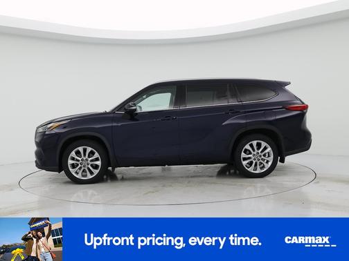 Blue 2020 Toyota Highlander Limited