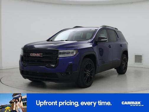 Blue 2023 GMC Acadia SLT