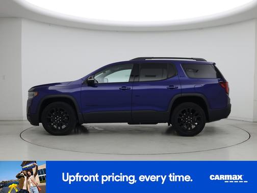 Blue 2023 GMC Acadia SLT