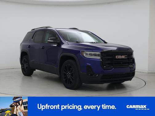Blue 2023 GMC Acadia SLT