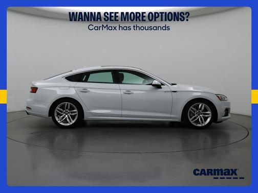 White 2019 Audi A5 Premium