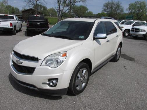 White Diamond Tricoat 2014 Chevrolet Equinox LTZ