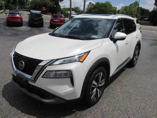 WHITE 2021 Nissan Rogue SL