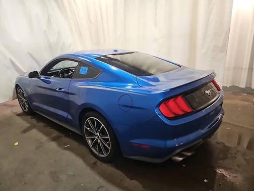 Blue 2019 Ford Mustang EcoBoost Premium