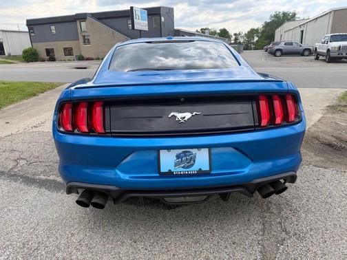 Blue 2019 Ford Mustang EcoBoost Premium