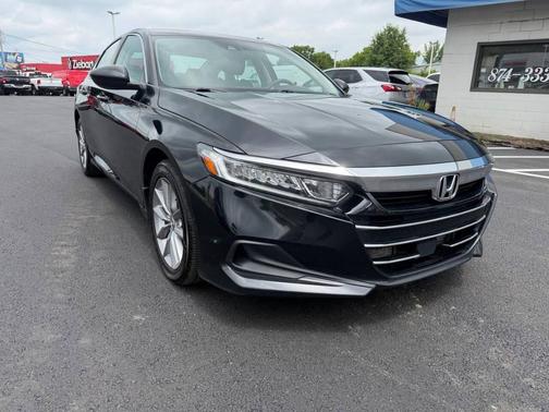 Crystal Black Pearl 2021 Honda Accord LX 1.5T
