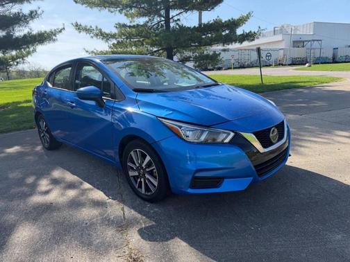Electric Blue Metallic 2021 Nissan Versa 1.6 SV