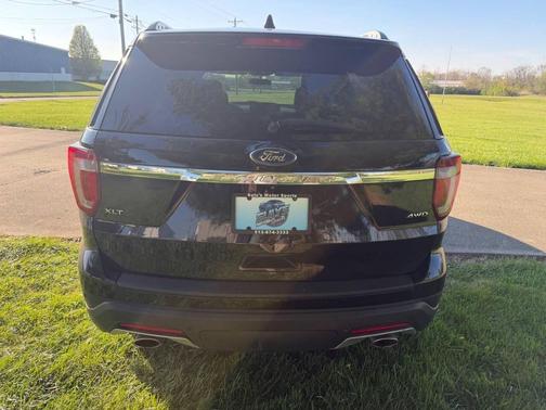 Shadow Black 2018 Ford Explorer XLT