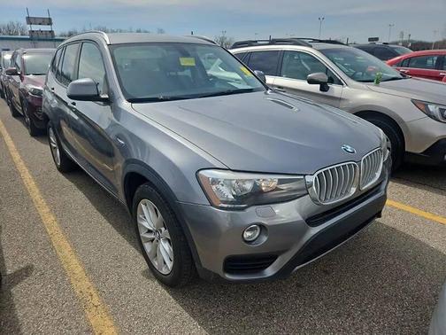 Silver 2017 BMW X3 xDrive28i