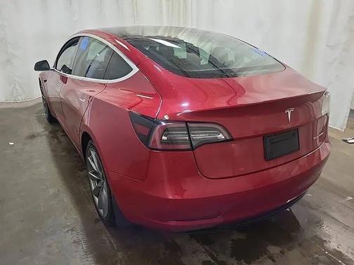 Red Multi-Coat 2019 Tesla Model 3 Long Range