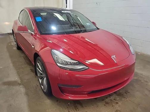 Red Multi-Coat 2019 Tesla Model 3 Long Range