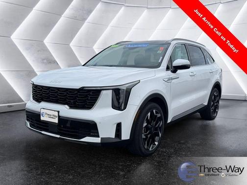 Glacial White Pearl 2025 Kia Sorento EX