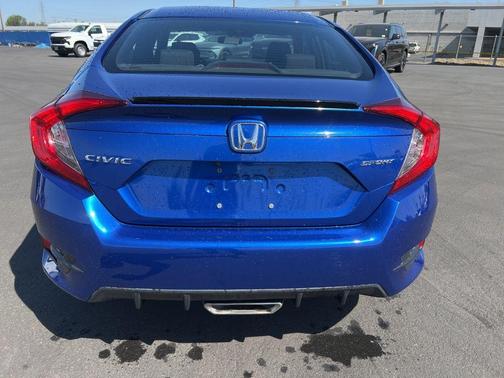 Blue 2021 Honda Civic Sport