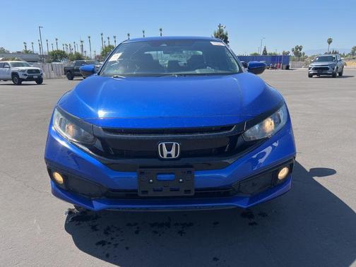Blue 2021 Honda Civic Sport