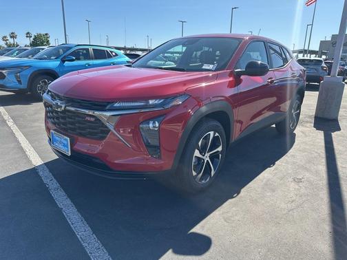 Red 2026 Chevrolet Trax 1RS