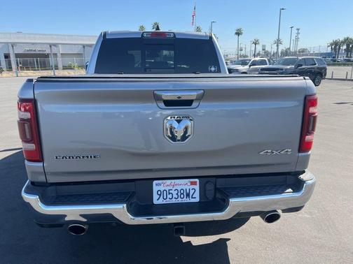 Billet Silver Metallic Clearcoat 2019 RAM 1500 Laramie