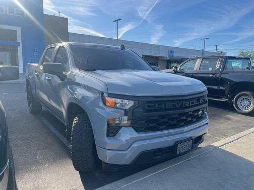 Slate Gray Metallic 2024 Chevrolet Silverado 1500 Custom