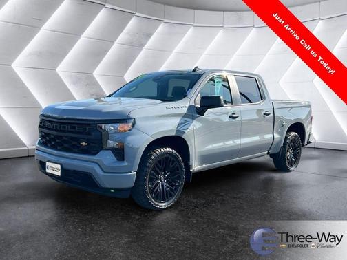 Slate Gray Metallic 2024 Chevrolet Silverado 1500 Custom
