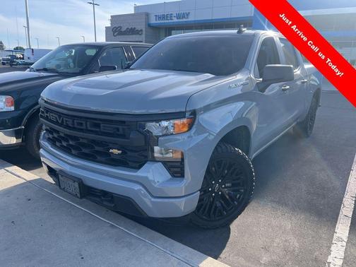 Slate Gray Metallic 2024 Chevrolet Silverado 1500 Custom
