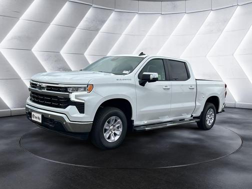 Summit White 2026 Chevrolet Silverado 1500 LT
