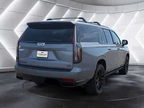 Satin Steel Metallic 2022 Cadillac Escalade ESV Sport Platinum