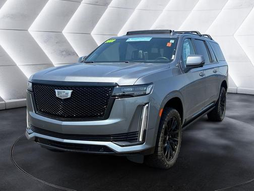 Satin Steel Metallic 2022 Cadillac Escalade ESV Sport Platinum