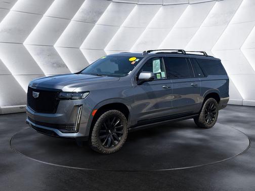 Satin Steel Metallic 2022 Cadillac Escalade ESV Sport Platinum