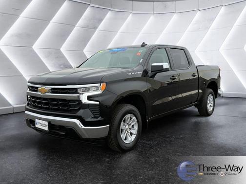 Black 2025 Chevrolet Silverado 1500 LT