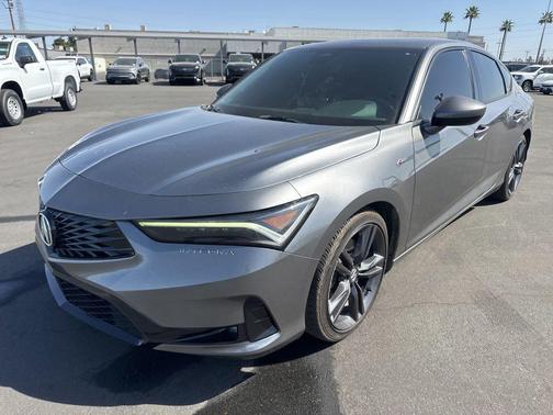 Liquid Carbon Metallic 2024 Acura Integra A-Spec