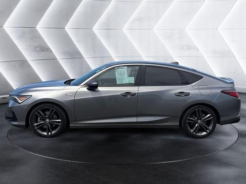 Liquid Carbon Metallic 2024 Acura Integra A-Spec