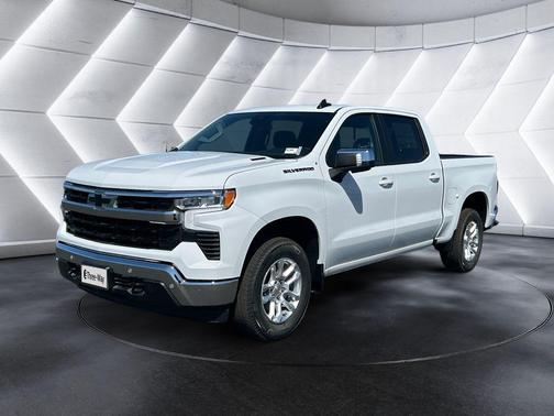 Summit White 2026 Chevrolet Silverado 1500 LT