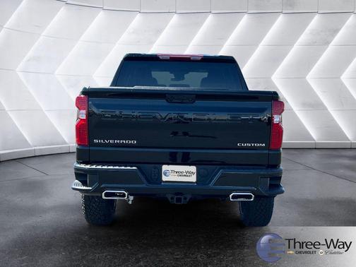 Black 2026 Chevrolet Silverado 1500 Custom Trail Boss