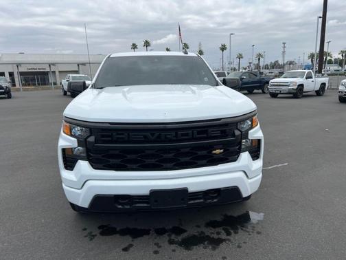 Summit White 2023 Chevrolet Silverado 1500 Custom