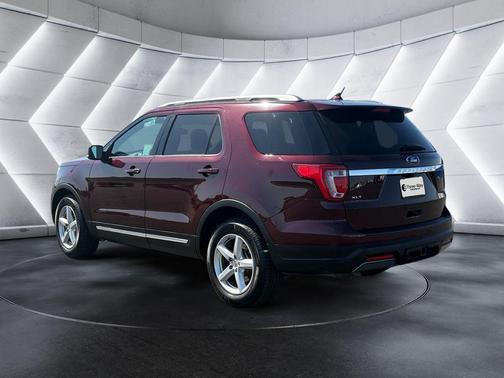 Burgundy 2019 Ford Explorer XLT