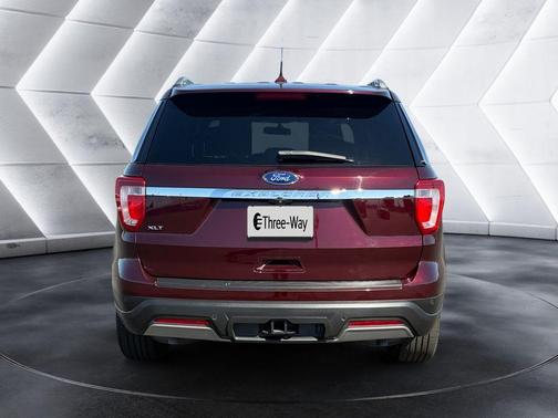 Burgundy 2019 Ford Explorer XLT