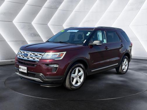 Burgundy 2019 Ford Explorer XLT
