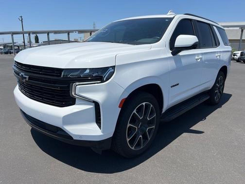 Summit White 2023 Chevrolet Tahoe RST