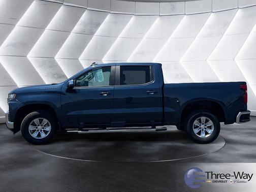 Northsky Blue Metallic 2021 Chevrolet Silverado 1500 LT