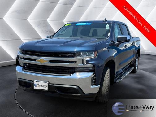 Northsky Blue Metallic 2021 Chevrolet Silverado 1500 LT