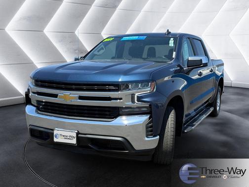 Northsky Blue Metallic 2021 Chevrolet Silverado 1500 LT